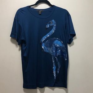 Louis Vuitton flamingo sequence short sleeve